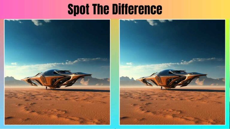 Spot the Difference: Spot 3 Differences In 37 Seconds
