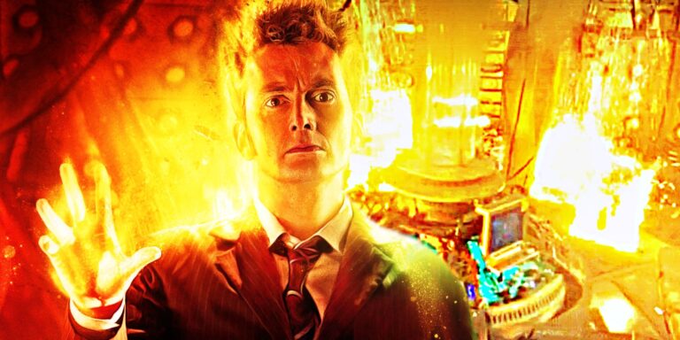 Why The Tenth Doctor’s Regeneration Was So Violent In Doctor Who