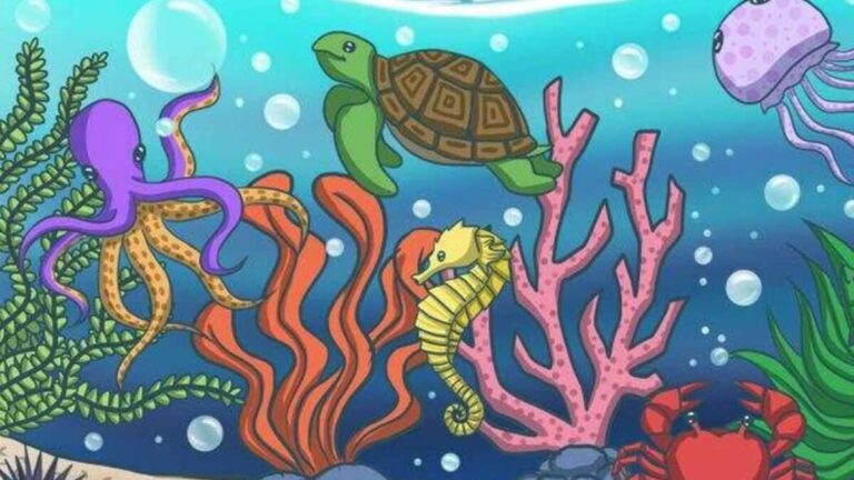 Find The Fish In This Picture Puzzle.