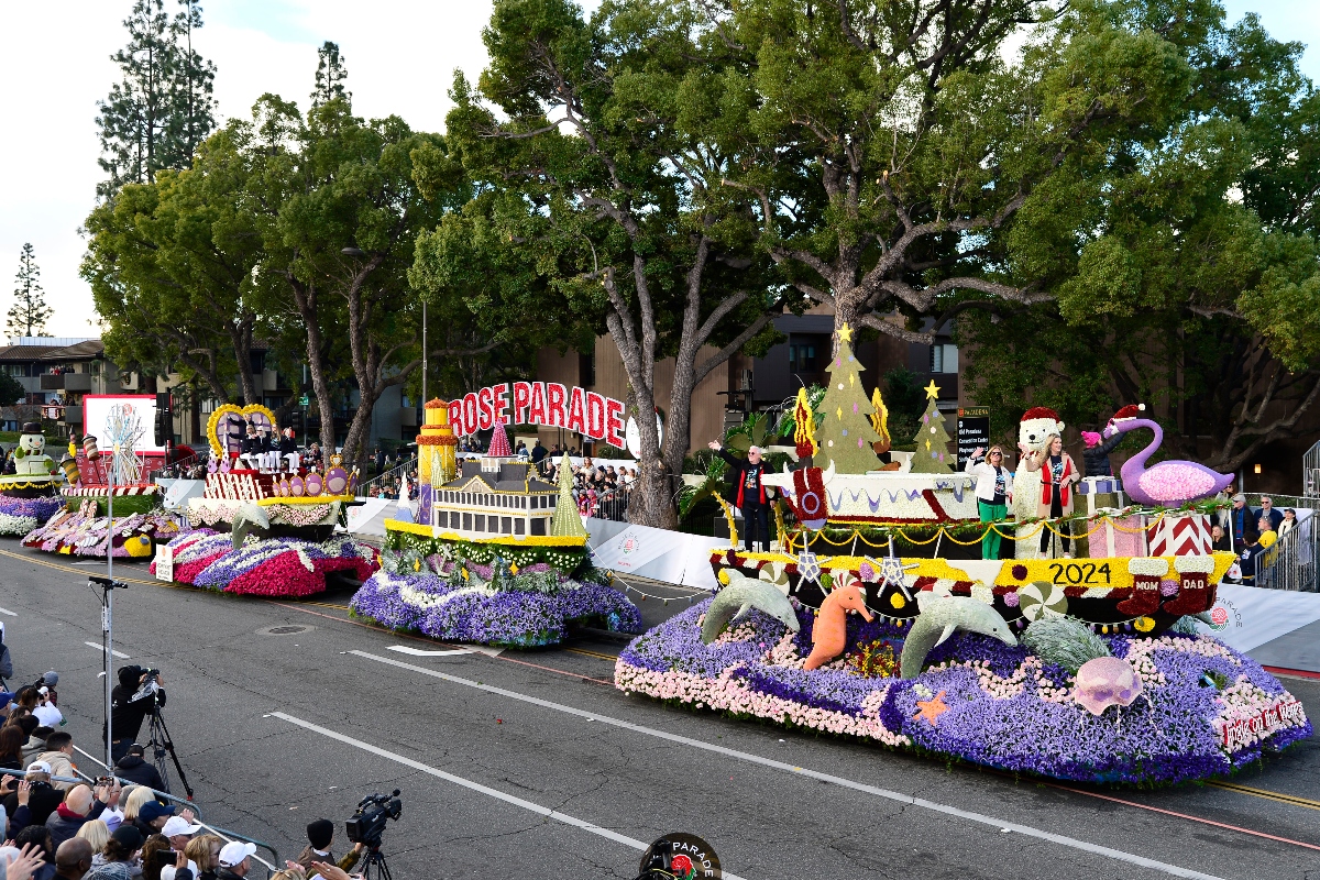 The floats of the 2024 Rose Parade delight social networks vcmp.edu.vn