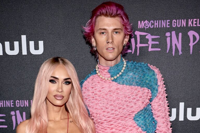 Machine Gun Kelly was seen sharing a romantic moment with his ex-fiancee Megan Fox at Stagecoach