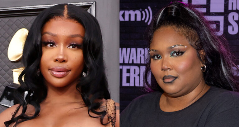 SZA shows her support for Lizzo amid lawsuits against dancers |  Lizzo, sza |  Just Jared: Celebrity News and Gossip