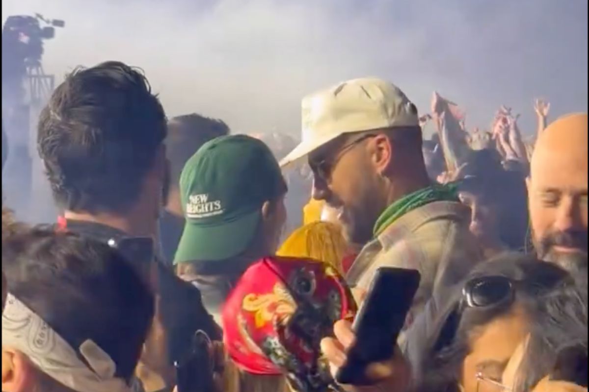 Taylor Swift Wears a New Heights Podcast Hat at Coachella Date with ...