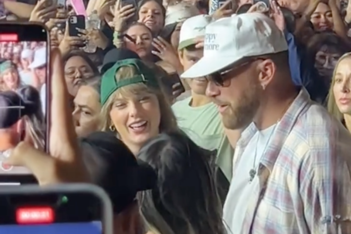 Taylor Swift and Travis Kelce dance to Ice Spice Coachella in adorable ...