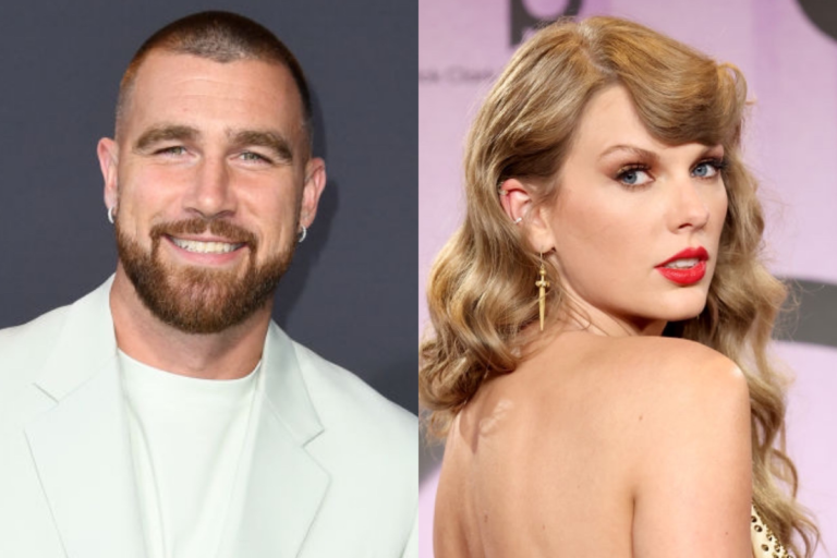 Travis Kelce calls Taylor Swift ‘my partner’ and auctions Eras tour tickets at Patrick Mahomes gala