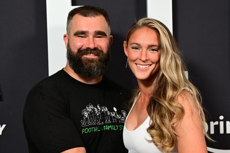 Jason Kelce Admits He’s ‘Almost a Month’ Late With Wife Kylie’s Anniversary Gift