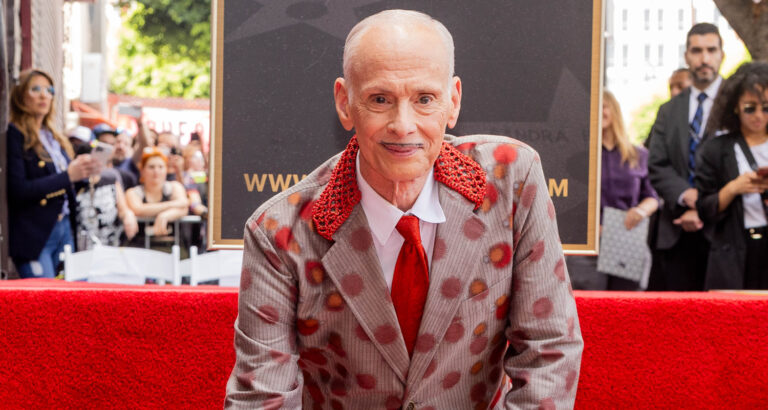 John Waters honored with a star on the Hollywood Walk of Fame!  |  John Waters, Lake Ricki |  Just Jared: Celebrity News and Gossip