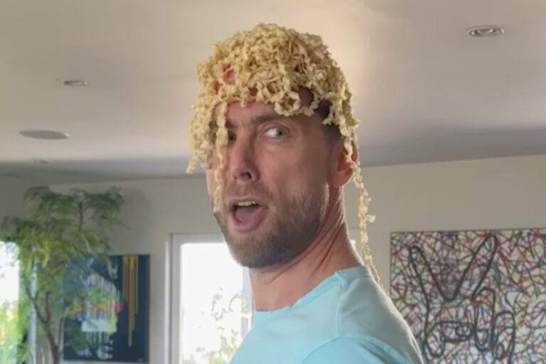 Lance Bass Trolls Justin Timberlake’s ‘It’s Gonna Be May’ Meme With Hair Ramen