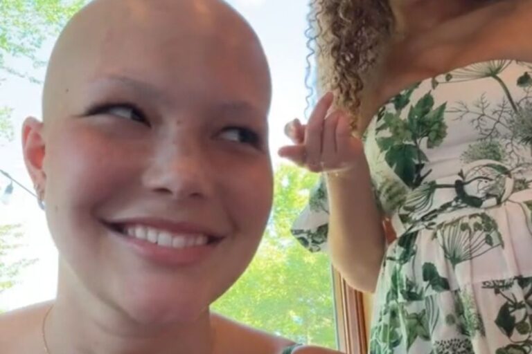 Michael Strahan’s daughter Isabella jokes about being ‘bald’ amid chemotherapy for brain tumor