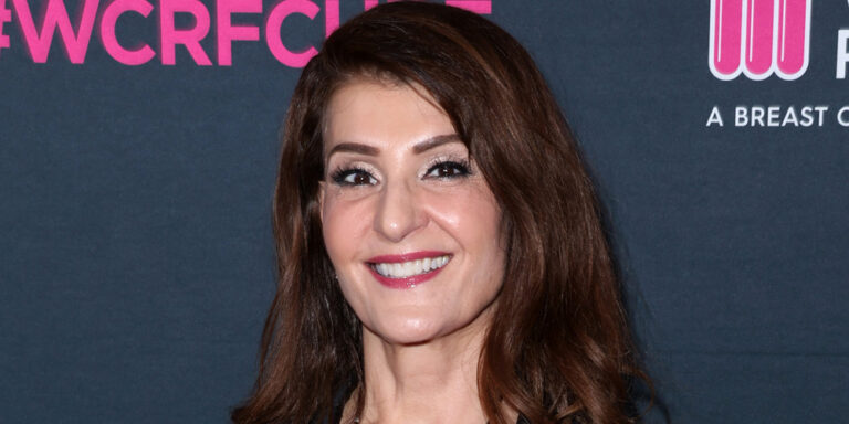 Nia Vardalos says she lost her WGA health insurance amid strike |  Nia Vardalos, WGA |  Just Jared: Celebrity News and Gossip