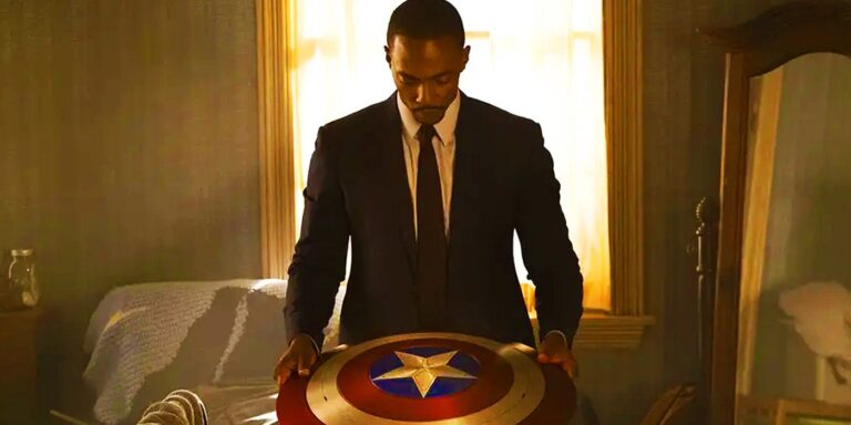 Sam Wilson's New Captain America Costume Gets Best Look Yet In Official Brave New World Image