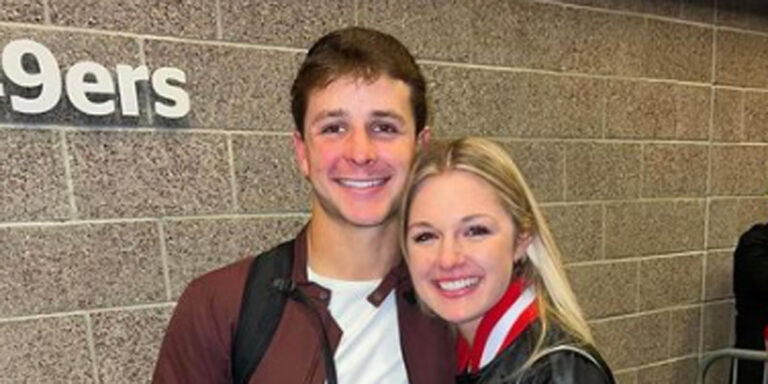 Who is Brock Purdy's fiancee?  Meet Jenna Brandt!  |  Brock Purdy, American football, Jenna Brandt, nfl |  Just Jared: Celebrity News and Gossip